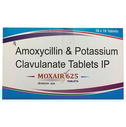موکسیر 625 ٹیبلٹ