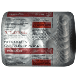 प्रीगा 75mg टैबलेट 10s के बा