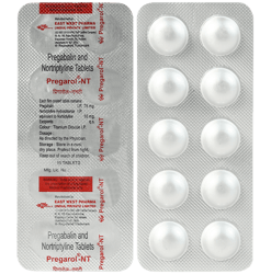 Pregarol NT 75mg/10mg Tablet