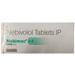 नेबिमैक 2.5mg टैबलेट 10s के बा