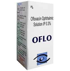 ऑफलो ऑप्थल्मिक सॉल्यूशन के बा