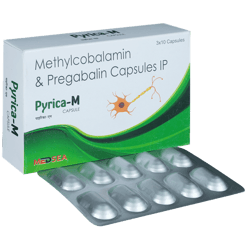 पाइरिका-एम कैप्सूल के बा