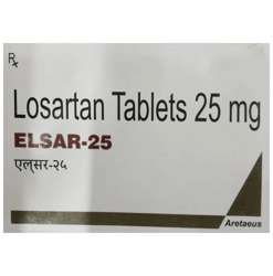 एल्सर 25 मिलीग्राम के गोली बा