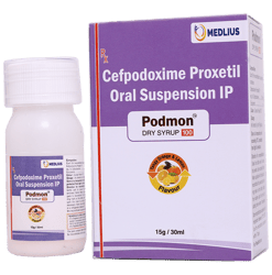 پوڈمون 100 ڈرائی سیرپ