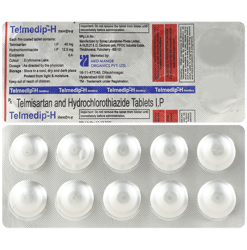 Telmedip H 40mg/12.5mg Tablet