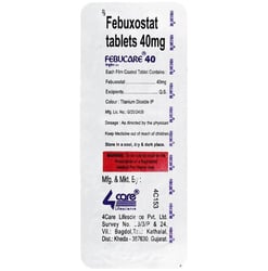 Febucare 40mg Tablet