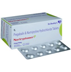 Nortryptomer-P 10mg/75mg Tablet