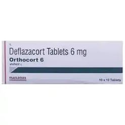 ऑर्थोकोर्ट 6mg गोली 10s के बा
