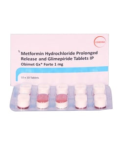 Obimet GX Forte 1mg Tablet PR