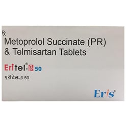 एरिटेल बी 40mg/50mg टैबलेट पीआर 15s के बा