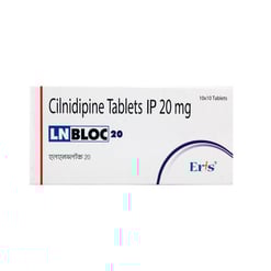 Lnbloc 20mg गोली 10s के बा