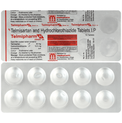 Telmipharm H 40 mg/12.5 mg Tablet