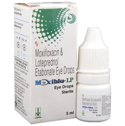 मोक्सीब्लू-एलपी आई ड्रॉप के बा