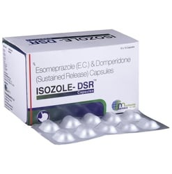 Isozole D 30mg/40mg Capsule SR 10s