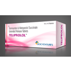टेलिप्रोलोल 40mg/25mg गोली ईआर के बा