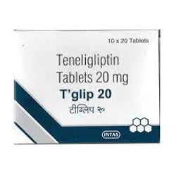 T Glip 20mg Tablet 20s