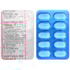 डायबेंड एम टैबलेट 10s के बा