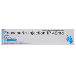 Lonopin 40mg پہلے سے بھری ہوئی سرنج 0.4ml