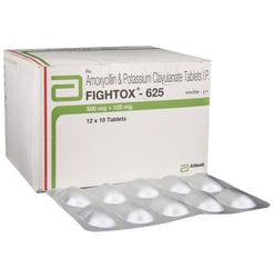 फाइटॉक्स 625mg टैबलेट 10s के बा