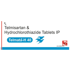 Telmata H 40mg/12.5mg Tablet