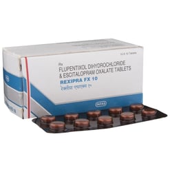Rexipra FX 10mg/0.5mg Tablet 10s