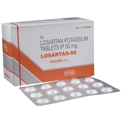 لاسارٹاس 50 ملی گرام ٹیبلٹ 10 ایس