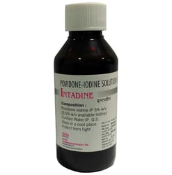 Intadine حل 100ml