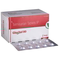 ग्लोरिटेल 80 टैबलेट के बा