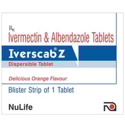 इवर्सकैब जेड 6mg/400mg गोली बा