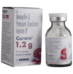 انجکشن کے لیے کیورم 1.2 گرام پاؤڈر