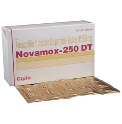 Novamox 250 DT Tablet 15s
