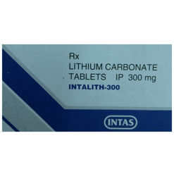 इंटालिथ 300 मिलीग्राम टैबलेट 10s के बा
