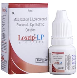 लॉक्सिप-एलपी आई ड्रॉप के बा