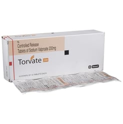 Torvate 200mg Tablet CR 10s