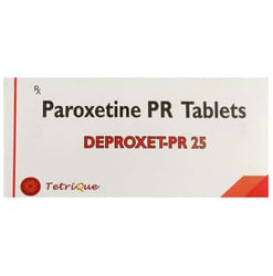 डिप्रोक्सेट 25mg टैबलेट पीआर 10s के बा