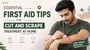Essential First Aid Tips for Cut and Scrape Treatment at Home!