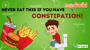 Never Eat This if You Have Constipation!